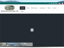Tablet Screenshot of clauphi.com